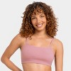 Fruit of the Loom Women's Spaghetti Strap Cotton Sports Bra 4-Pack - 2 of 4