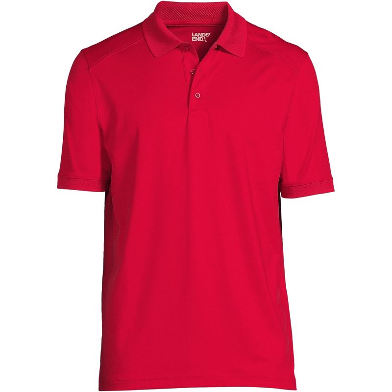 Lands' End Men's Short Sleeve Rapid Dry Active Polo Shirt, 3 of 4