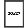 PosterPalooza | Flat Black Picture Frame - UV Acrylic, Foam Board Backing, Hanging Hardware - 2 of 4