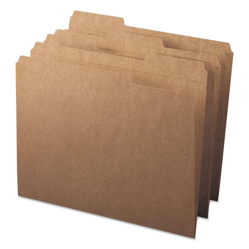 Smead Kraft File Folders 1/3 Cut Reinforced Top Tab Letter Kraft 100/Box 10734, 5 of 8
