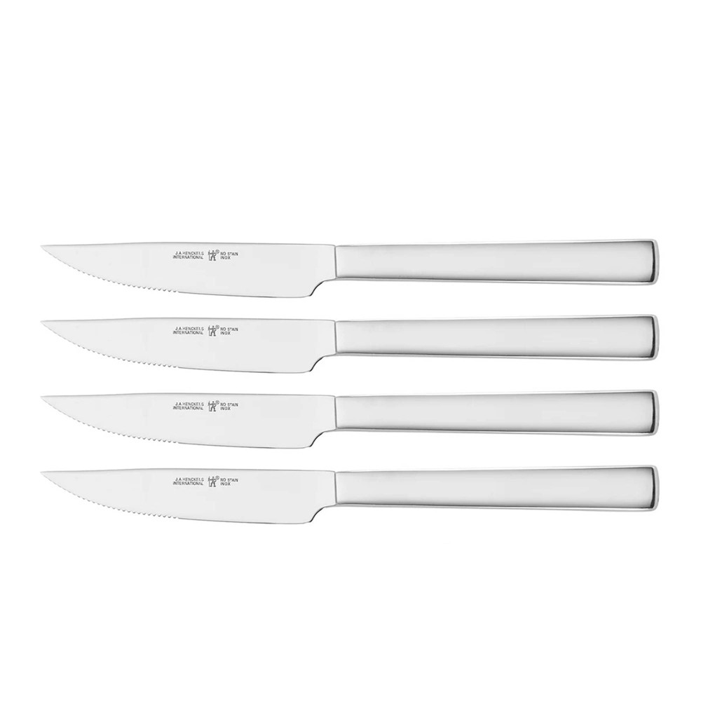 Henckels 4pc High Carbon Stainless Steel Blade Steak Knife Set