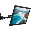 Mount-It! TV Wall Mount Bracket, Quick Release, Full Motion Swing Out Tilt Swivel, Articulating Arm Fits 13" to 42" Flat Screens and Monitors, Black - 2 of 4