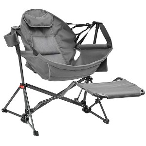 Ainfox Patio Hammock Chair Patio Camping Chair Patio Swing Chair For Indoor Outdoor - 1 of 4