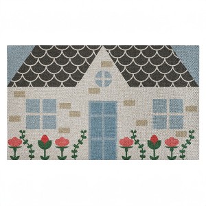 Stupell Industries Quaint Cottage Garden Printed Outdoor Imitation Sisal Door Mat, design by Lil' Rue - 1 of 4