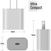 Galvanox 20W USB-C Wall Charger Plug -Perfect for Cell Phones & Tablets Designed for Fast Charging - 2 Pack - 4 of 4
