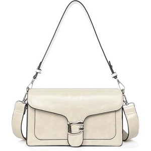 Crossbody Bags for Women Trendy - Small Bag Leather Handbags Evening Clutch with 2 Straps - 1 of 4