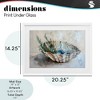 Stupell Industries Coastal Christmas Shell & Fir Framed Print Under Glass Art - 4 of 4