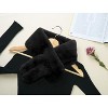 Allegra K Women's Fluffy Faux Fur Collar Scarf Rabbit Ears Winter Warm Plush Neck Wrap - 4 of 4
