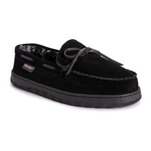 MUK LUKS Men's Paul Printed Berber Suede Slipper - 1 of 4