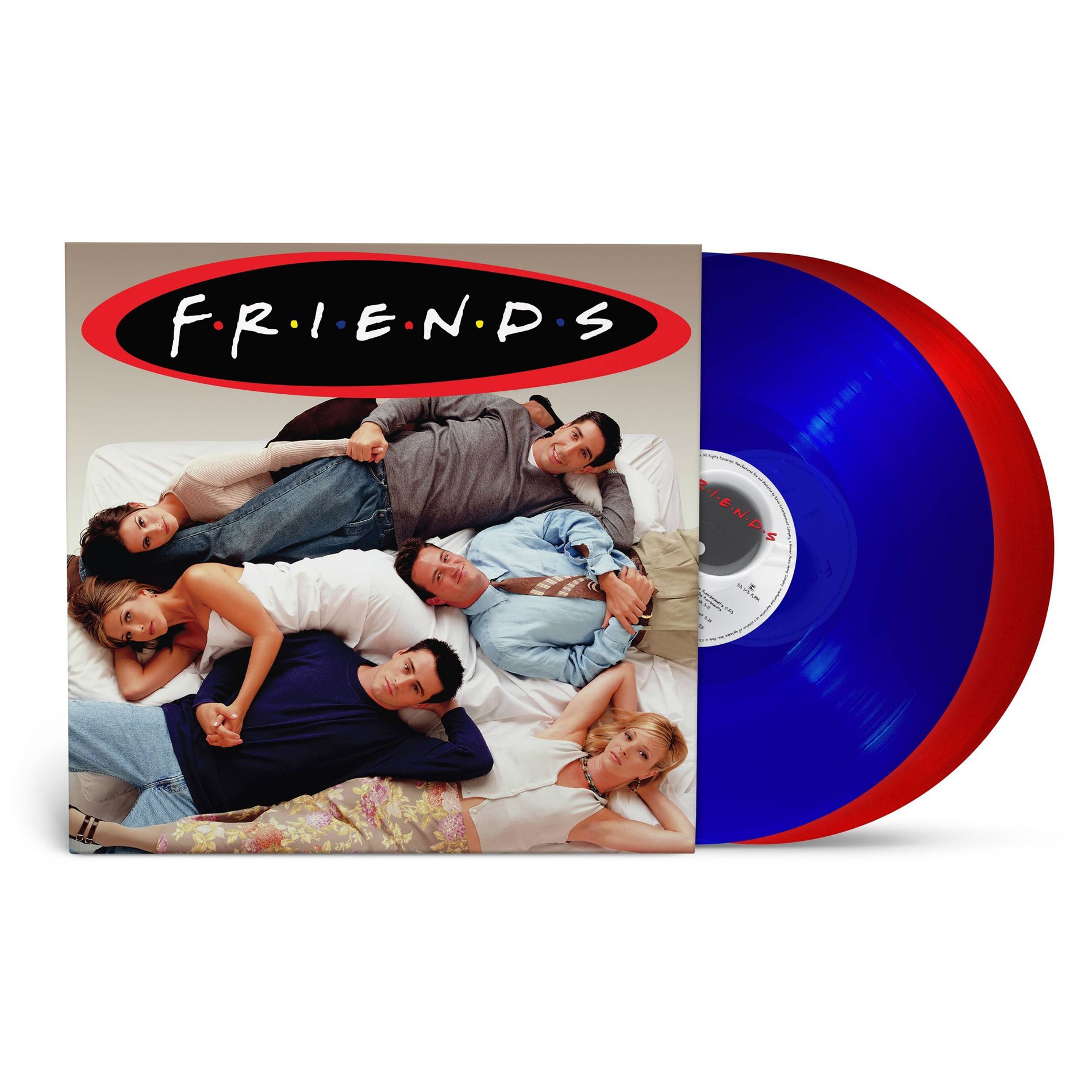 Friends Soundtrack - (2LP Red/Blue) (Target Exclusive, Vinyl)