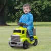 6V Ride on Truck, Kids Electric Car with Under Seat Storage, Music, 2 Headlights and 5 LED Lights - 4 of 4