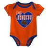 NCAA Boise State Broncos Infant Girls' 3pk Bodysuit - 3 of 4