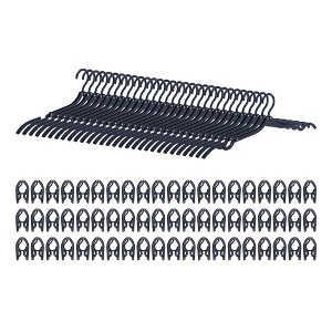 REGALWOVEN Plastic Portable Foldable Clothes Hangers - 1 of 4