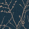 Transform Branches Navy Peel & Stick Wallpaper - 3 of 4