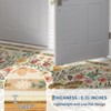 COZONY Farmhouse Washable Rug, Non-Slip Low Pile Foldable Carpet, Soft Durable Indoor Area Rug for Living Room, Bedroom, Nursery, Kitchen - 4 of 4