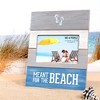 Pavilion Gift Company - For The Beach - 7.75" x 10" Frame (Holds 6" x 4" Photo) - Single Image Frames - 2 of 4