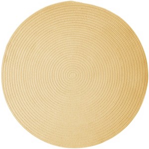 Colonial Mills Boca Raton - Pale Banana 3 Ft round Round Rug Indoor/Outdoor 100% Polypropylene - 1 of 4