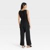 Women's Gauzy Tie-Waist Jumpsuit - Universal Thread™ - 2 of 3