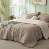 Reversible Comforter Set – Imitation Prewashed Fabric, All-Season Down Alternative - 2 of 4