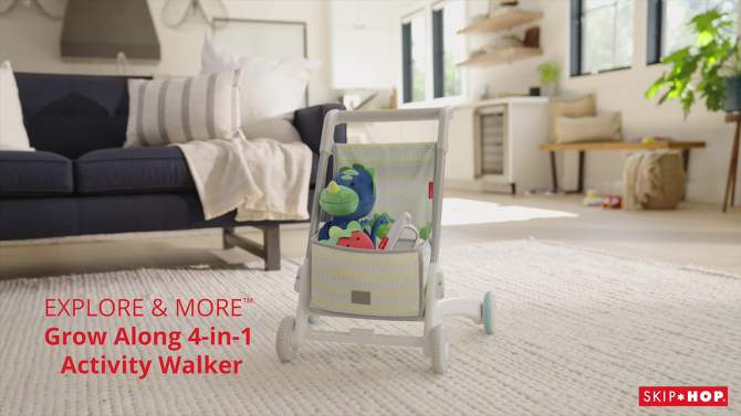 Skip Hop Explore &#38; More Grow Along 4-in-1 Walker Toy, 2 of 19, play video