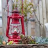 Feuerhand Outdoor Kerosene Fuel Lantern, German Made Weather Resistant Baby Special 276 Galvanized Hurricane Lamp for Camping or Patio, 10 Inches - 4 of 4