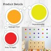 Decalcomania Primary Polka Dots Kids' Wall Decor: Self-Adhesive Wall Decals, 42pc, Classic Patterns - 2 of 4