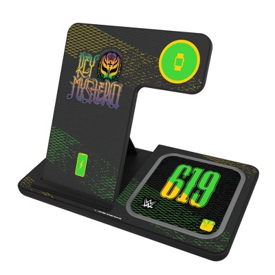 Keyscaper Rey Mysterio Steel 15-Watt 3 in 1 Charging Station