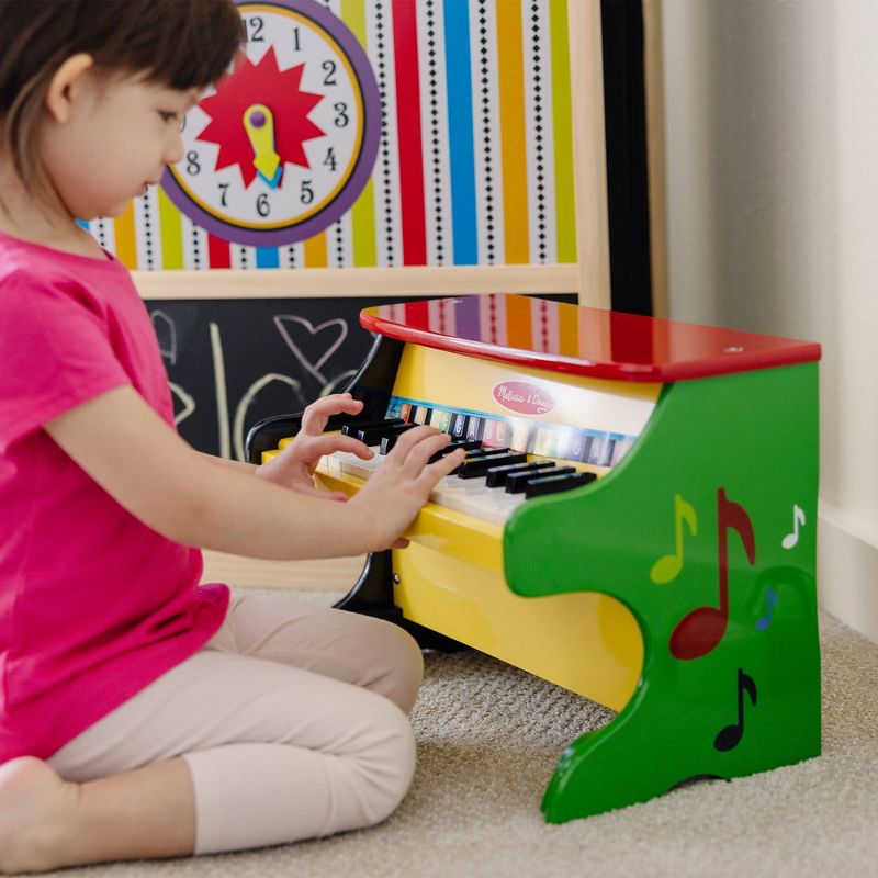 Melissa &#38; Doug Learn-To-Play Piano With 25 Keys and Color-Coded Songbook, 3 of 17