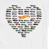 Men's - Hot Wheels - Valentine's Hot Wheels Heart Short Sleeve Graphic T-Shirt - 2 of 4