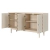 NicBex 58.9" Kitchen 4-door Sideboard Buffet Cabinet TV Stand with Shelves for Kitchen,Dining Room,Hallway - 4 of 4