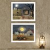 2Piece Vignette Halloween Season in the Country White Framed Wall Art for Living Room,Wall Art Print for Home Decor by Billy Jacobs - 4 of 4