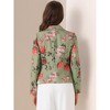 INSPIRE CHIC Women's Notched Lapel Open Front Business Casual Blazer - 4 of 4