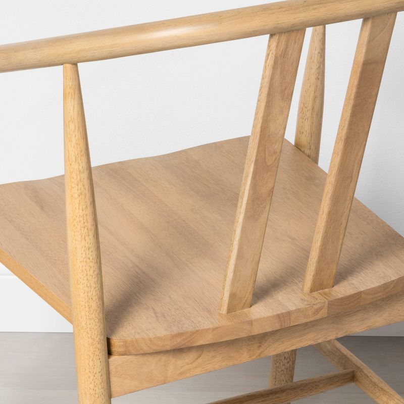 Sculpted Wood Dining Chair - Hearth & Hand™ with Magnolia, 6 of 15