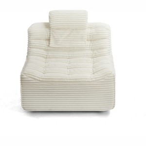 Maliang 360 Oversize Swivel Glider Chair With Switchable Head Pillow And Waist Pillow, For Living Room - 1 of 4