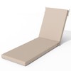 Crestlive Products Patio Outdoor Chaise Lounge Cushion - 2 of 4