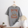 Simply Sage Market Women's Tis The Season Fall Short Sleeve Garment Dyed Tee - 2 of 2