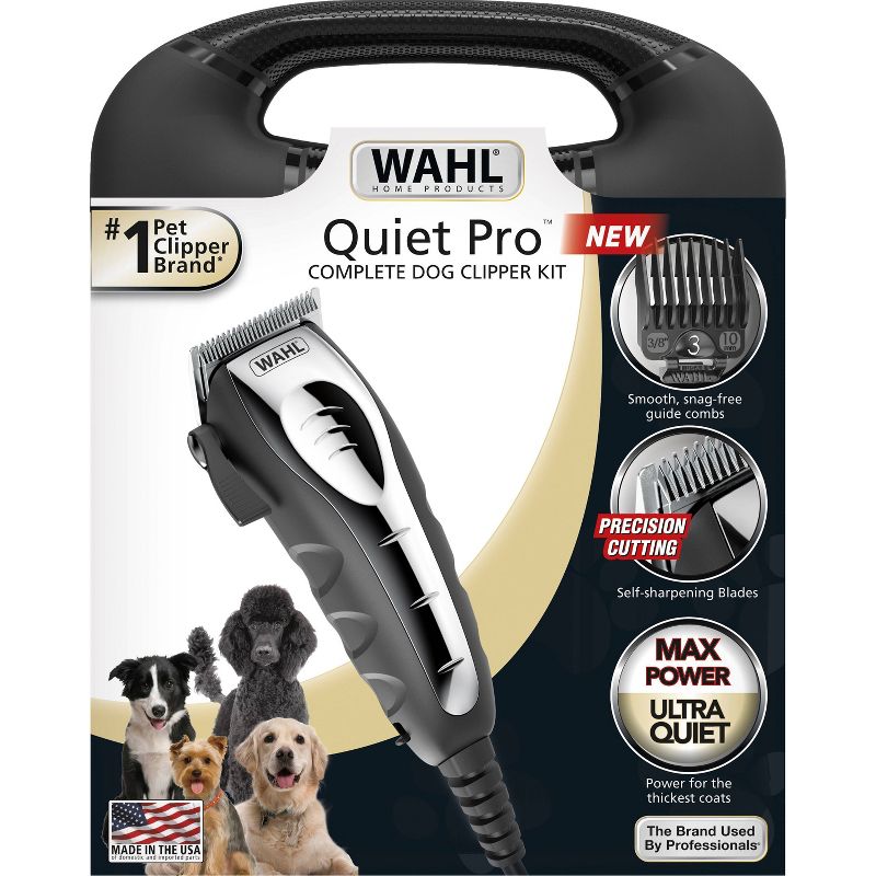 Wahl Quiet Pro Complete Dog Clipper Kit - 12ct, 1 of 7