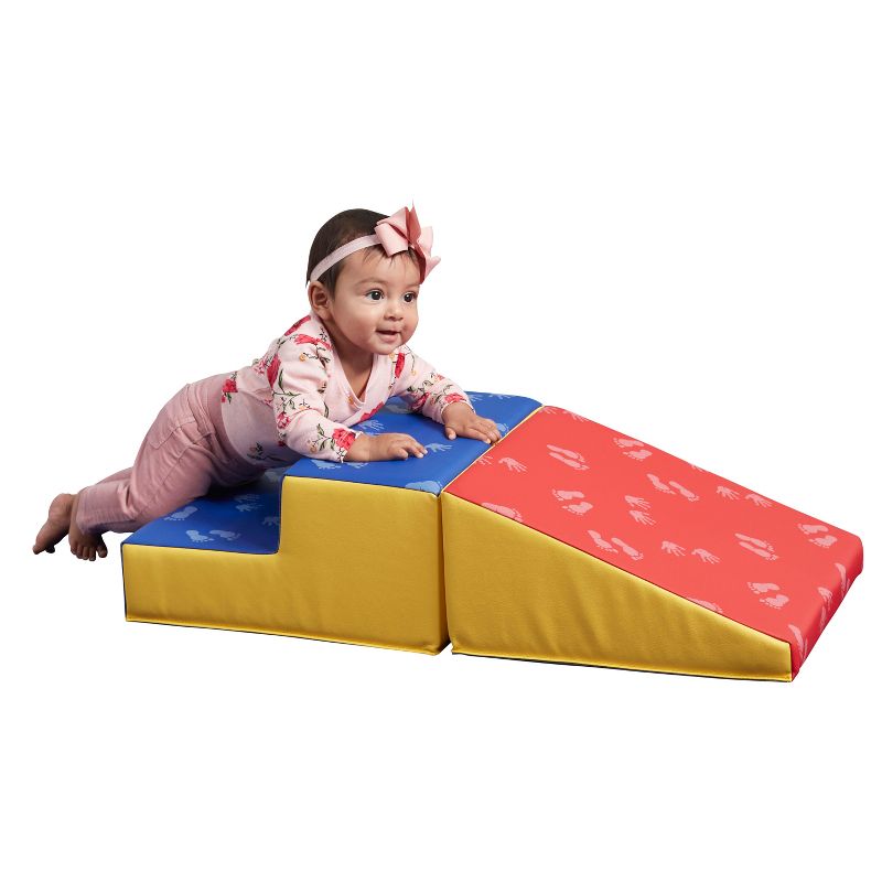 ECR4Kids SoftZone Junior Little Me Play Climb and Slide - Indoor Active Play Structure for Babies and Toddlers, 4 of 11