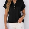 LEVEN SIXTEEN Dressy Loose Fit Summer Top - 3 of 3