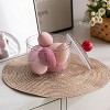 30oz Clear Candy Jar with Lid for Office Desk, Plastic Cookie Storage Jar for Kitchen Counter - 4 of 4