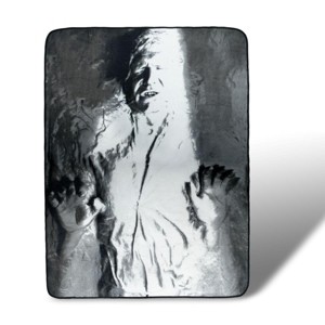 Surreal Entertainment Star Wars Collectibles Han Solo Lightweight Fleece Blanket | 46 x 60 Inches - 1 of 4