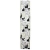 Northlight White and Black Playful Reindeer Christmas Wired Craft Ribbon 2.5" x 10 Yards - 2 of 3