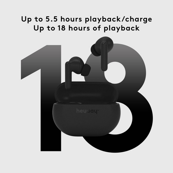 Audífonos Bluetooth True Wireless - heyday™ Negro 4