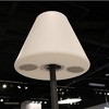 Whiteline Modern Living Lumi Solar LED floor lamp speaker UV resistant, PE plastic and multi-color change - 2 of 2