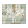 Trademark Fine Art Silvia Vassileva Shades of Celedon Wood Slat Art - 3 of 4