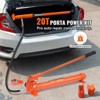 VEVOR 20 Ton Porta Power Kit, Portable Hydraulic Jack with 4.6 ft/1.4 m Oil Hose, Car Frame Repair Tool with Storage Case for Automotive, - 3 of 4
