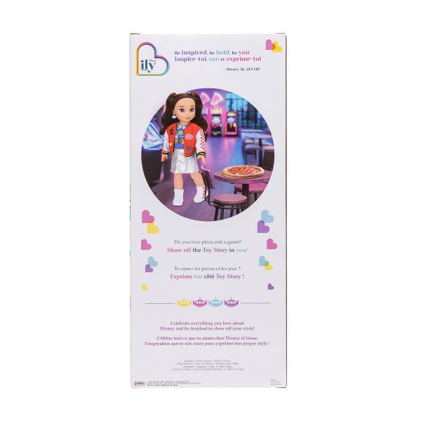 Muñeca Disney ILY 4EVER 18" inspirada en Toy Story, cabello castaño y ojos azules 5