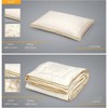 Depera Home King Medium/Firm Luxury Wool Pillow White - 3 of 3