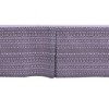 Bacati - Owls Gray Scribbles Neutral Cotton Crib/Toddler Crib Skirt - 3 of 3