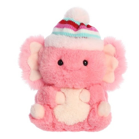 Aurora Mini Andi Axolotl Rolly Pet Festive Stuffed Animal Pink 5" - image 1 of 4